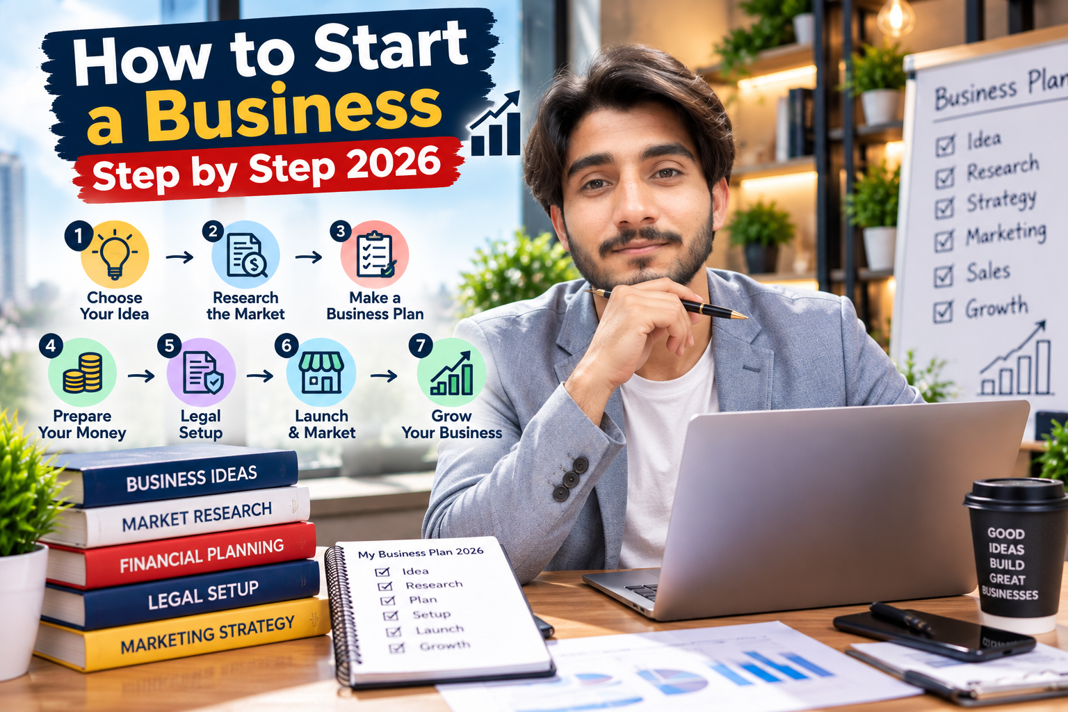 how to start a business step by step 2026​