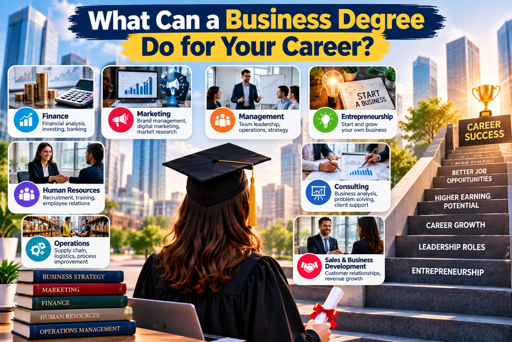 what can business degree do for you​