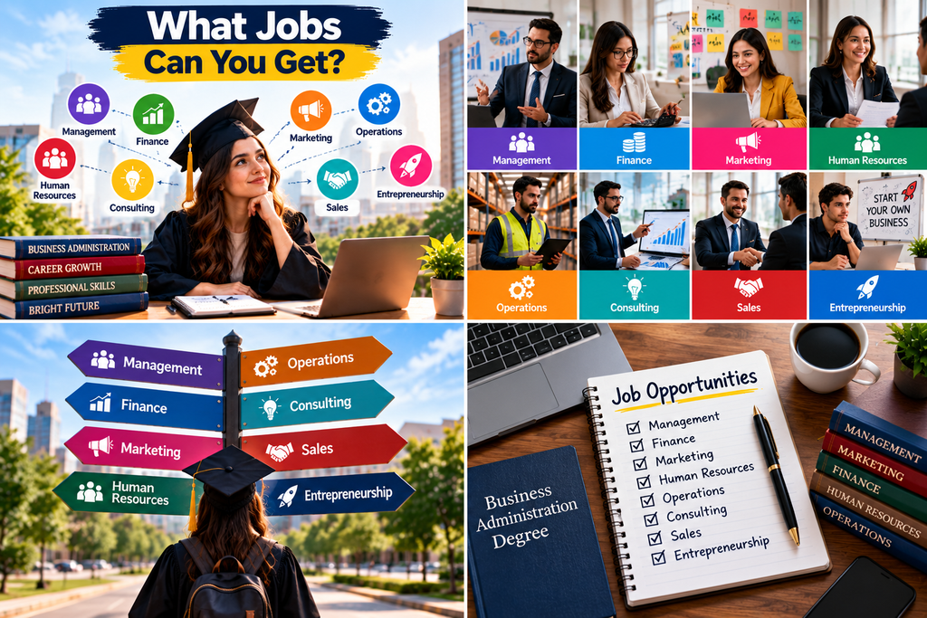 what can you do with a business administration degree