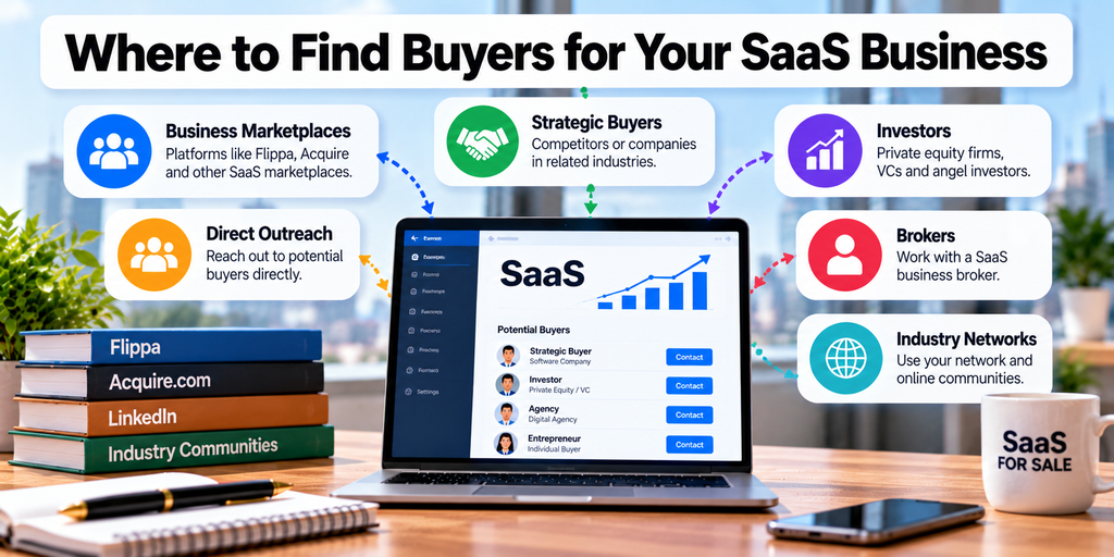 sell saas business
