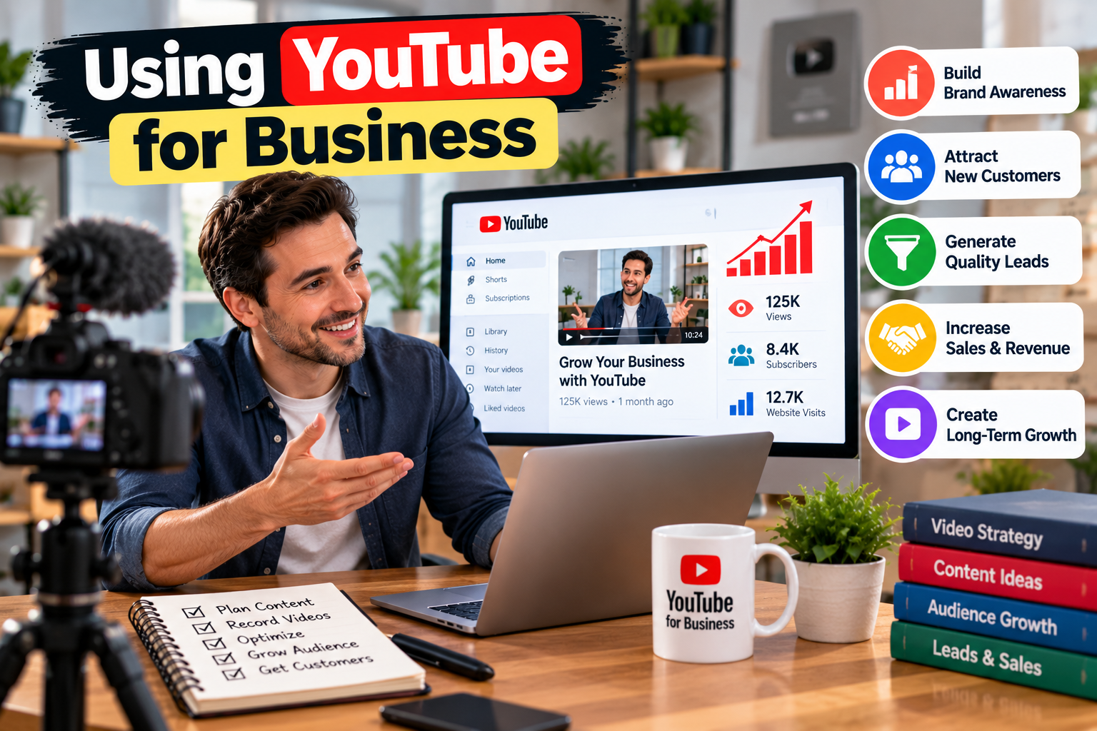 using youtube for business